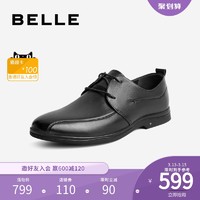BELLE/百丽2021春新商场同款牛皮革男商务正装皮鞋7CR01AM1