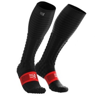 compressport CS-FSV3 马拉松越野跑步竞赛恢复长筒袜