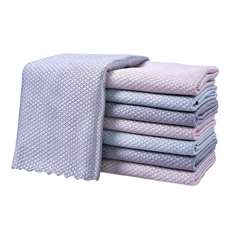 doolon 多亮 ylbx-01 鱼鳞抹布 30*40cm 12片装