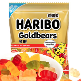 HARIBO 哈瑞宝 金熊橡皮糖 水果味 100g*2包