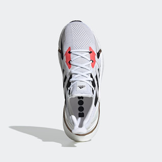 adidas 阿迪达斯 X9000L4 中性跑鞋 FW8388 白/一号黑/石膏白/信号橙 40.5