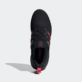 adidas 阿迪达斯 Ultra Boost DNA 中性跑鞋 GZ7603 黑色/金色 42