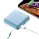自带线充电宝20000毫安快充超薄小巧便携迷你大容量移动电源石墨烯共享适用于苹果华为oppo小米手机专用正品X