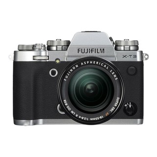 fujifilm富士xt3apsc畫幅微單相機銀色xf1855mmf28rlmois變焦鏡頭單頭