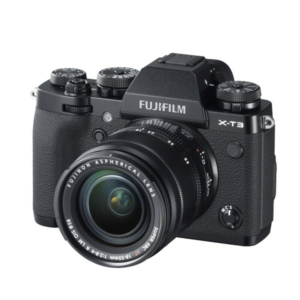 FUJIFILM 富士X-T3 APS-C画幅微单相机黑色XF 18-55mm F2.8 R LM OIS