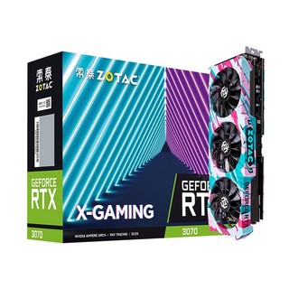 ZOTAC 索泰 RTX 3070 X GAMING OC 显卡 8GB