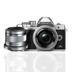 OLYMPUS 奥林巴斯 EM10 三代S 微单套机（14-42mm变焦镜头 & 45mm 定焦镜头）