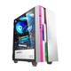 GAMEMAX 游戏帝国 布洛芬C3 RGB E-ATX机箱 半侧透 白粉色