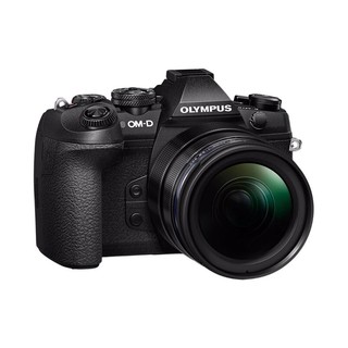 OLYMPUS 奥林巴斯 OM-D E-M1 Mark II M4/3画幅 微单相机 黑色 12-40mm F2.8 PRO 变焦镜头 单头套机