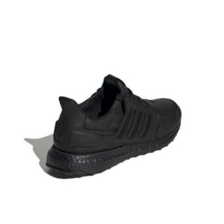 adidas 阿迪达斯 UltraBOOST leather 中性跑鞋 EF0901 黑色 43