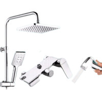  箭牌 ARROW AE3467S 自洁四功能花洒套装 银色