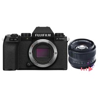 FUJIFILM 富士 X-S10 APS-C画幅 微单相机 黑色 XF 35mm F1.4 R 定焦镜头 单头套机