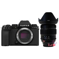 FUJIFILM 富士 X-S10 APS-C画幅 微单相机 黑色 XF 16-55mm F2.8 R LM WR 变焦镜头 单头套机