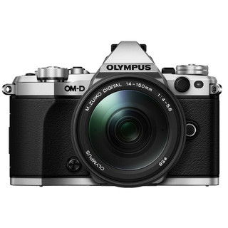 OLYMPUS 奥林巴斯 OM-D E-M5 Mark II M4/3画幅 微单相机 银色 ED 14-150mm F4 II 变焦镜头 单头套机