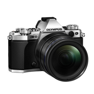 OLYMPUS 奥林巴斯 OM-D E-M5 Mark II M4/3画幅 微单相机 银色 ED 12-40mm F2.8 PRO 变焦镜头 单头套机