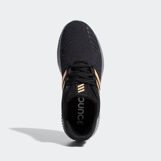adidas 阿迪达斯 alphabounce rc.2 w 女子跑鞋 EG6321 黑色/金色 37