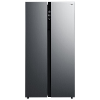 美的(Midea)531升 对开门冰箱 铂金净味电冰箱 炫晶灰 BCD-531WKPZM(E)