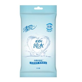 Breeze 清风 EDI纯水系列湿巾 10片 汉高 羊毛精致衣物洗衣凝乳 750ml