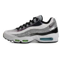 NIKE 耐克 Air Max 95 男子跑鞋 AO2450-100 白黑网格 43