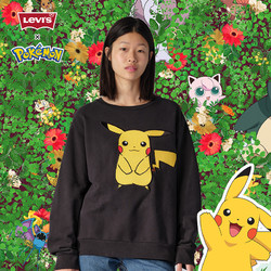 Levi's® x Pokémon 联名系列男女同款宝可梦刺绣卫衣59213-0003