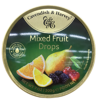 Cacendish&Harvey 卡文迪-哈维 硬糖 混合水果味 200g*2盒