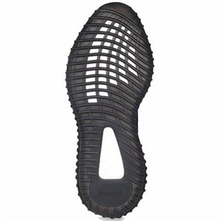 adidas Originals Yeezy Boost 350 V2 中性跑鞋 FU9007 黑满天星 36.5