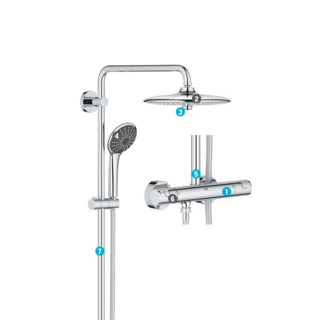 GROHE 高仪 27298002 一体式恒温淋浴套装