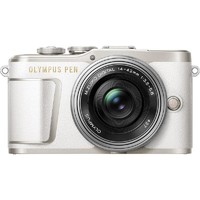 OLYMPUS 奥林巴斯 PEN E-PL9 M4/3画幅 微单相机 白色 ED 14-42mm F3.5 EZ 变焦镜头 单头套机