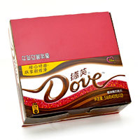 Dove 德芙 香浓黑巧克力 43g*12袋