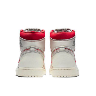 AIR JORDAN 正代系列 Air Jordan 1 Retro High OG 男子篮球鞋 555088-160 白红 42.5