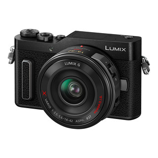 Panasonic 松下 LUMIX GF10 M4/3画幅 微单相机 黑色 14-42mm F3.5 ASPH 变焦镜头 单头套机