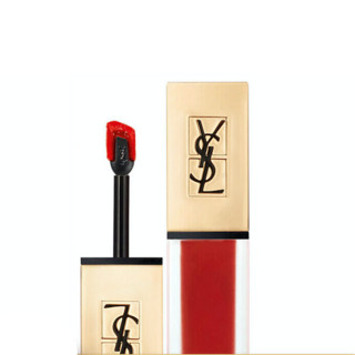 YVES SAINT LAURENT 圣罗兰 雾面哑光唇釉 #09冷艳红 6ml