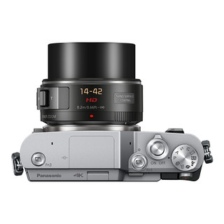 Panasonic 松下 LUMIX GX9 M4/3画幅 微单相机 银色 12-32mm F3.5 ASPH 变焦镜头+25mm F1.7 定焦镜头 双头套机
