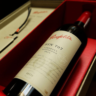 Penfolds 奔富 BIN707 赤霞珠干型红葡萄酒 750ml*6瓶套装