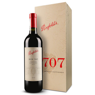 Penfolds 奔富 BIN707 赤霞珠干型红葡萄酒 750ml*6瓶套装