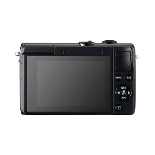 Canon 佳能 EOS M100 APS-C画幅 微单相机 黑色 单机身