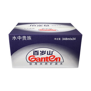 Ganten 百岁山 饮用天然矿泉水 348ml*6瓶