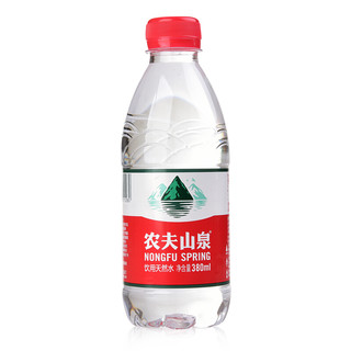 NONGFU SPRING 农夫山泉 饮用天然水 380ml*24瓶