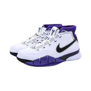 NIKE 耐克 Kobe 1 Protro 男子篮球鞋 AQ2728-105 黑/白/紫 42.5