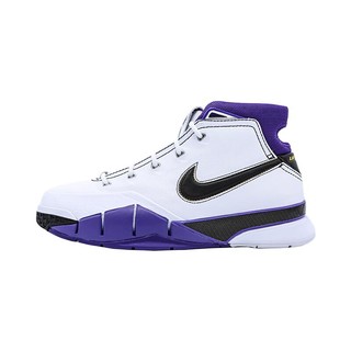 NIKE 耐克 Kobe 1 Protro 男子篮球鞋 AQ2728-105 黑/白/紫 42.5