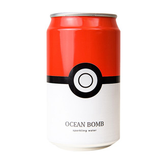 OCEAN BOMB 宝可梦皮卡丘 碳酸饮料组合装 8口味 330ml*8罐