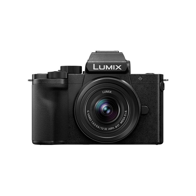 Panasonic 松下 LUMIX G100K M4/3画幅 微单相机 黑色 12-32mm F3.5 MEGA OIS 变焦镜头 单头套机