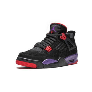 AIR JORDAN 正代系列 Air Jordan 4 RETRO 男子篮球鞋 AQ3816-056 猛龙紫 41