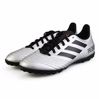adidas 阿迪达斯 Predator 19.4 TF 中性足球鞋 F35634 黑银 31.5