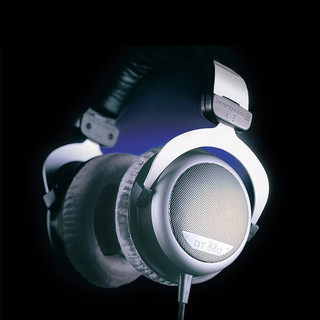 beyerdynamic 拜雅 DT880 耳罩式头戴式有线耳机 银色 3.5mm