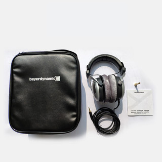 beyerdynamic 拜雅 DT880 耳罩式头戴式有线耳机 银色 3.5mm