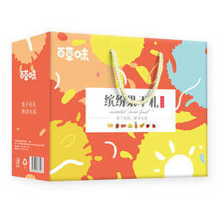 Be&Cheery 百草味 缤纷果干礼 蜜饯果干组合装 混合口味 8袋 1.088kg