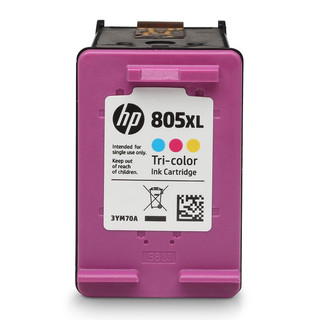 HP 惠普 805XL 墨盒 彩色 单个装