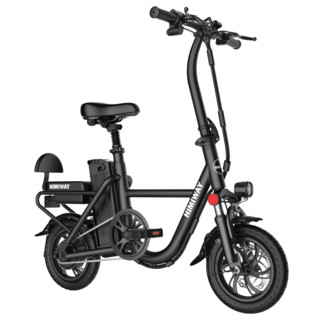 HIMIWAY 嗨米 V6 电动自行车 48v16.8ah锂电池 黑色 高配版