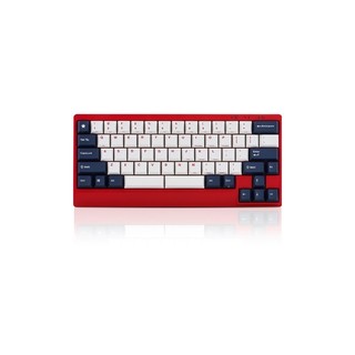 LEOPOLD 利奥博德 FC650MDS PD 65键 有线机械键盘 红蓝 Cherry红轴 无光